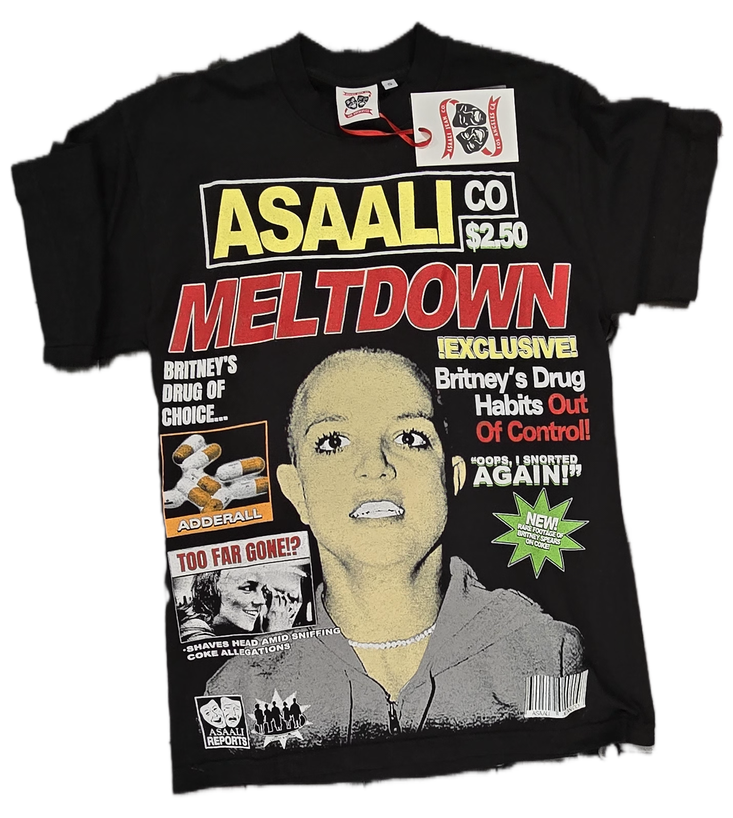 Asaali Brittany Meltdown T-shirt