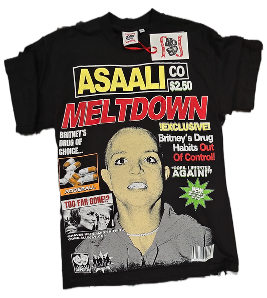 Asaali Brittany Meltdown T-shirt