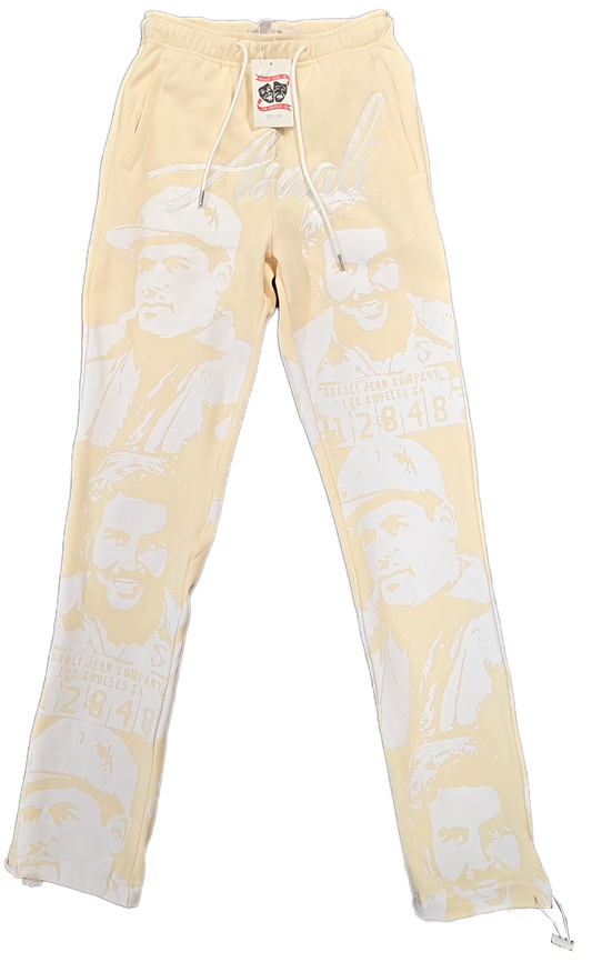 Asaali Creme Cartel Sweatpants