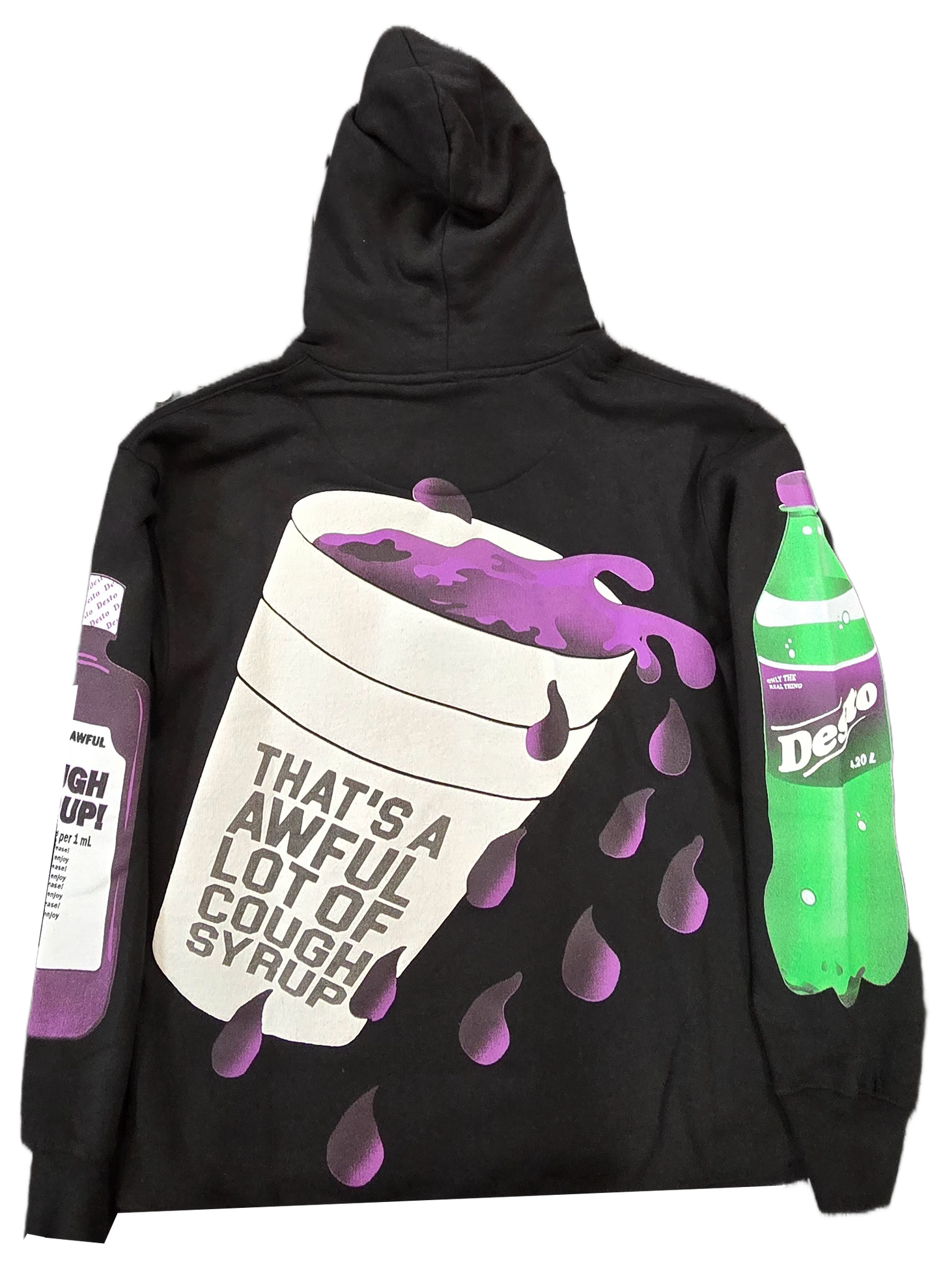 That's A Awful Lot Of Cough Syrup Po' Up Hoodie